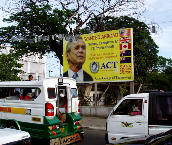 george w bush miserable failure cebu philippines